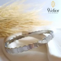 دستبند لوکس پریل گلس، استیل درخشان، مناسب مهمانی