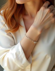 دستبند نقره زنانه